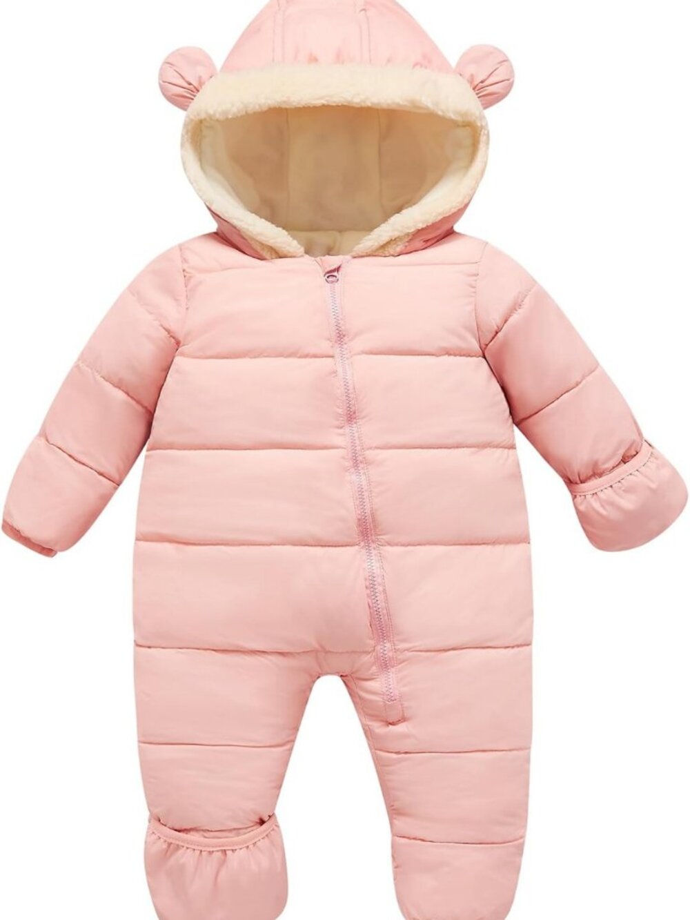 Cozy Baby Snowsuit 0M-3T | Winter Hooded Jacket for Infants & Toddlers